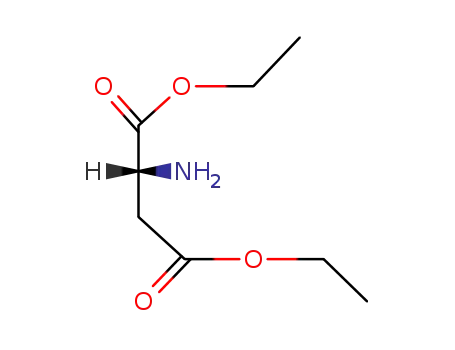 Molecular Structure of 20268-79-5 (2-aminosuccinic acid diethyl ester)