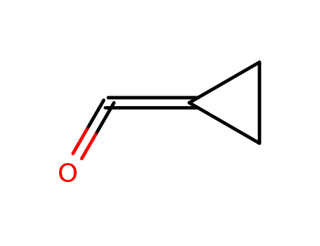 Molecular Structure of 59078-44-3 (cyclopropylidenemethanone)