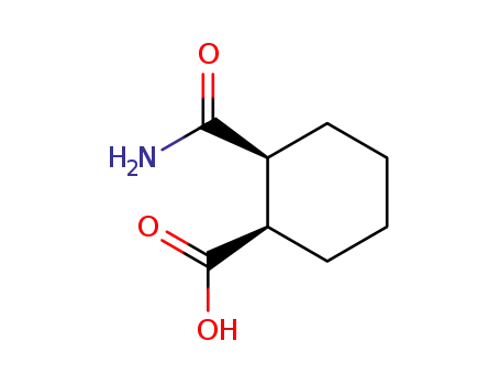 Molecular Structure of 207518-98-7 (cis-Cyclohexan-dicarbonsaeure-1,2-monoamid)