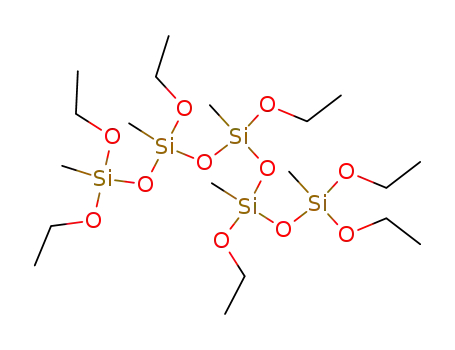 Molecular Structure of 18676-53-4 (Pentasiloxane, 1,1,3,5,7,9,9-heptaethoxy-1,3,5,7,9-pentamethyl-)