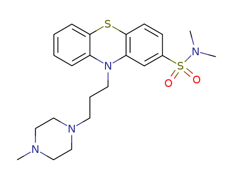 Phenothiazine-2-sulfonamide,N,N-dimethyl-10-[3-(4-methyl-1-piperazinyl)propyl]- (6CI,8CI)(316-81-4)