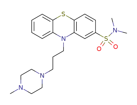 Molecular Structure of 316-81-4 (Thioproperazine)