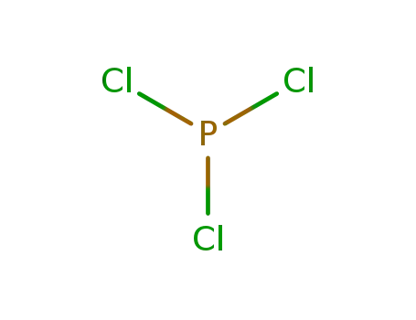 Molecular Structure of 7719-12-2 (Phosphorus trichloride)