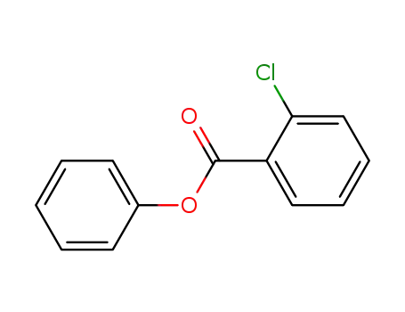 Molecular Structure of 41998-16-7 (phenyl 2-chlorobenzoate)