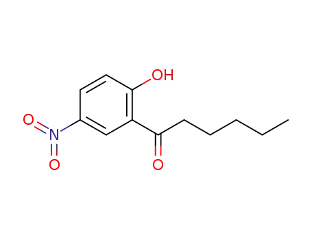 Molecular Structure of 1393093-65-6 (1-(2-hydroxy-5-nitrophenyl)hexan-1-one)