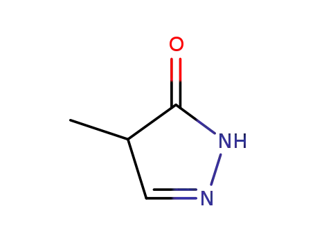 Molecular Structure of 13315-23-6 (4-METHYL-2-PYRAZOLIN-5-ONE)