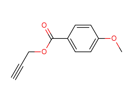 Molecular Structure of 101532-23-4 (propynyl 4-methoxybenzoate)