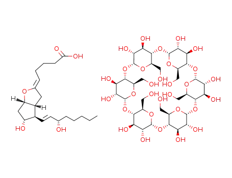 Molecular Structure of 77192-49-5 (prostacyclin*α-cyclodextrin)