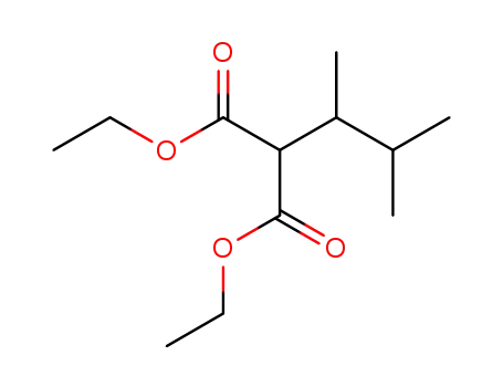 Molecular Structure of 759-29-5 (diethyl 2-(3-methylbutan-2-yl)malonate)