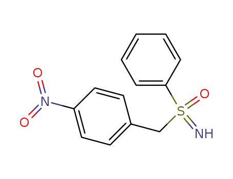 Molecular Structure of 85313-79-7 (S-(p-nitrobenzyl)-S-phenylsulfoximide)