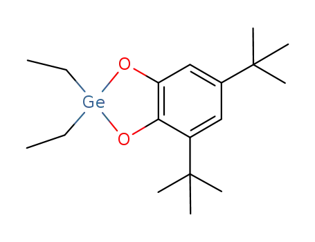 Molecular Structure of 78100-52-4 (2,2-diethyl(6,8-di-tert-butyl)-4,5-benzo-2-germa-1,3-dioxolane)