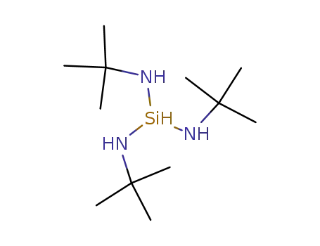 Molecular Structure of 205503-61-3 (N,N',N''-TRI-TERT-BUTYLSILANETRIAMINE)