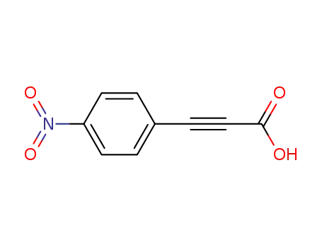 Molecular Structure of 2216-24-2 ((4-NITROPHENYL)PROPIOLIC ACID)