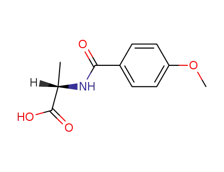 N-(4-Methoxybenzoyl)alanine
