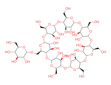 Molecular Structure of 92517-02-7 (6-O-alpha-D-Glucosyl-beta-cyclodextrin)