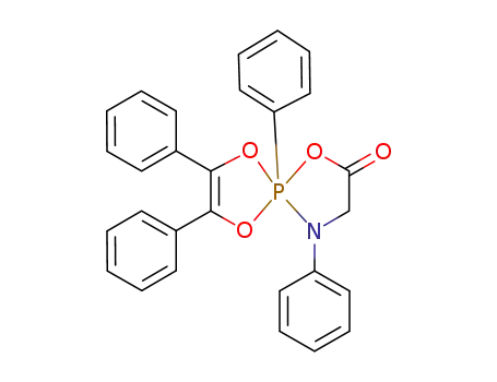 Molecular Structure of 64548-99-8 (tetraphenyl-2,3,5,9 oxo-7 trioxa-1,4,6 aza-9 phospha(V)-5 spiro<4,4>nonene-2)