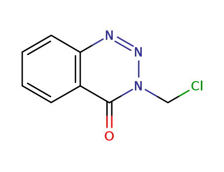 3-benzotriazin-4(3h)-one,3-(chloromethyl)-2