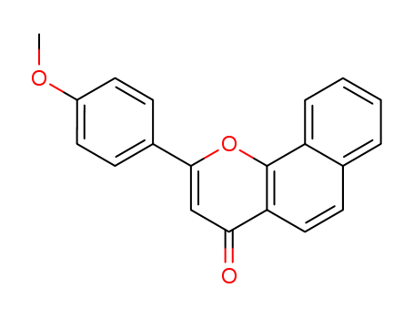 4H-Naphtho[1,2-b]pyran-4-one,2-(4-methoxyphenyl)- cas  14756-22-0