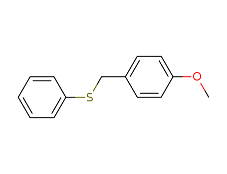 Benzene,1-methoxy-4-[(phenylthio)methyl]-