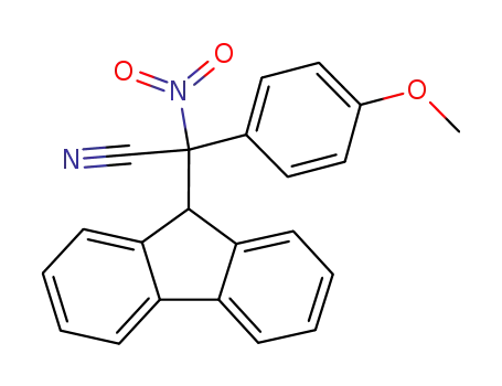 9-fluorenyl(4-methoxyphenyl)(nitro)acetonitrile