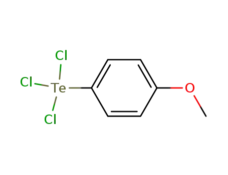 Molecular Structure of 36309-68-9 (p-methoxyphenyltellurium trichloride)