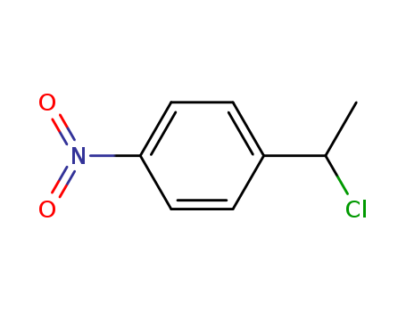 Molecular Structure of 19935-75-2 (Benzene, 1-(1-chloroethyl)-4-nitro-)