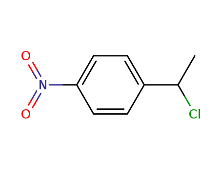 Molecular Structure of 19935-75-2 (Benzene, 1-(1-chloroethyl)-4-nitro-)