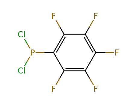 Molecular Structure of 5032-91-7 (pentafluorophenyl dichlorophosphine)