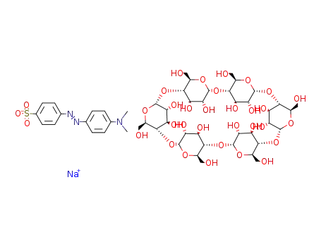 Molecular Structure of 64887-49-6 (α-cyclodextrin-Methyl Orange complex)