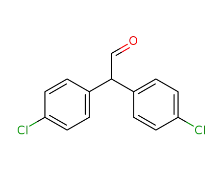 Molecular Structure of 18164-50-6 (bis(4-chlorophenyl)acetaldehyde)