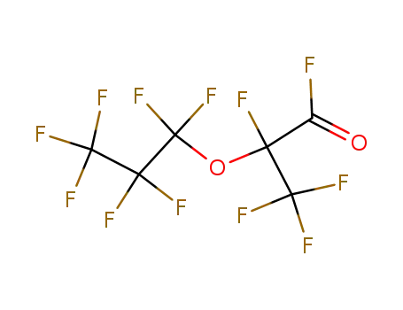 Molecular Structure of 75566-60-8 (UNDECAFLUORO-(2-METHYL-3-OXAHEXANOYL) FLUORIDE)