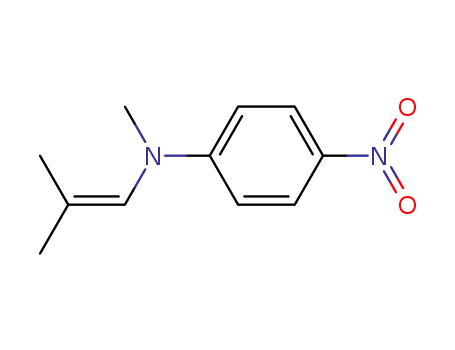 N-methyl-N-(p-nitrophenyl)-2-methylprop-1-enamine