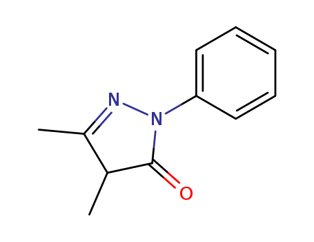 3H-Pyrazol-3-one,2,4-dihydro-4,5-dimethyl-2-phenyl-