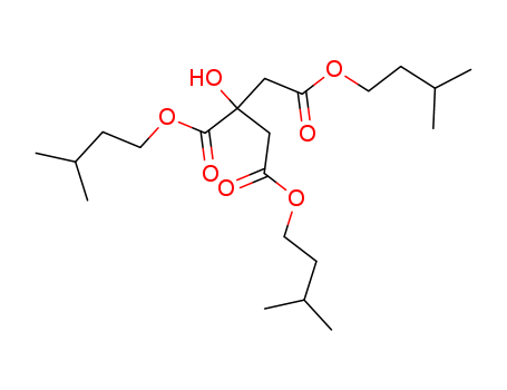 1,2,3-Propanetricarboxylicacid, 2-hydroxy-, 1,2,3-tris(3-methylbutyl) ester