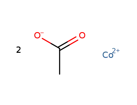 Molecular Structure of 917-69-1 (cobalt triacetate)
