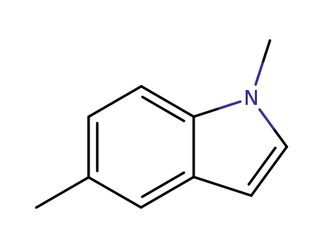 Molecular Structure of 27816-53-1 (1,5-dimethyl-1H-indole)