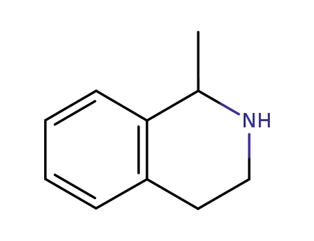 Molecular Structure of 4965-09-7 (1-methyl-1,2,3,4-tetrahydroisoquinoline)