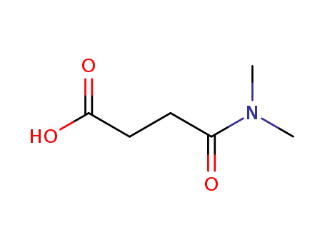Molecular Structure of 2564-95-6 (N,N-DIMETHYLSUCCINAMIC ACID)
