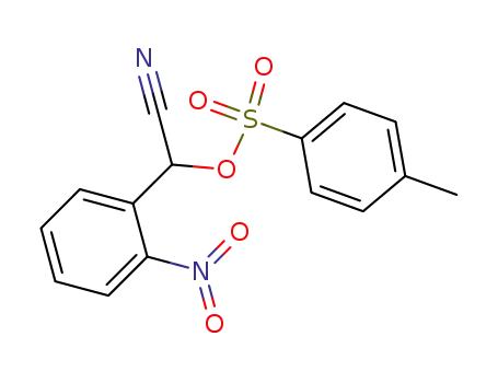 cyano{2-nitrophenyl}methyl 4-methylbenzenesulfonate