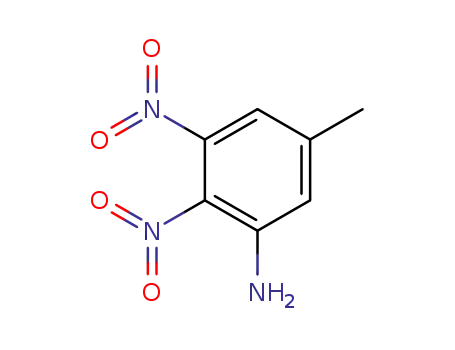 Molecular Structure of 70343-07-6 (2,3-dinitro-5-methylaniline)