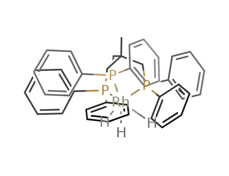 Molecular Structure of 100333-94-6 (RhH<sub>3</sub>(triphos))