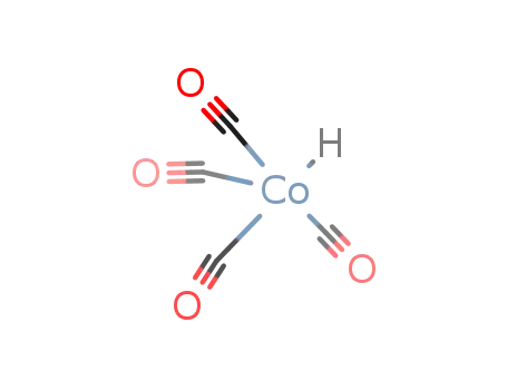 Molecular Structure of 16842-03-8 (Cobalt hydrocarbonyl.)