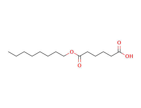 Molecular Structure of 17961-12-5 (octyl hydrogen adipate)