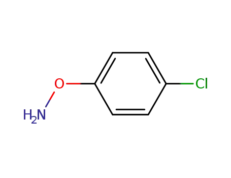 Molecular Structure of 36637-30-6 (O-(4-chlorophenyl)hydroxylamine)