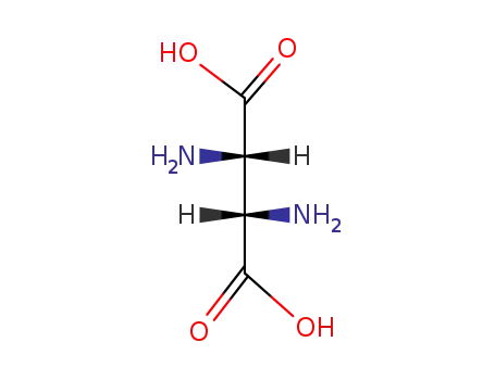 Molecular Structure of 29276-73-1 (DL-α,α'-diaminosuccinic acid)