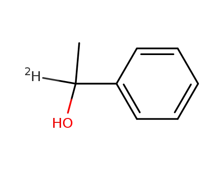 Molecular Structure of 3101-96-0 (1-PHENYLETHAN-1-D1-OL)