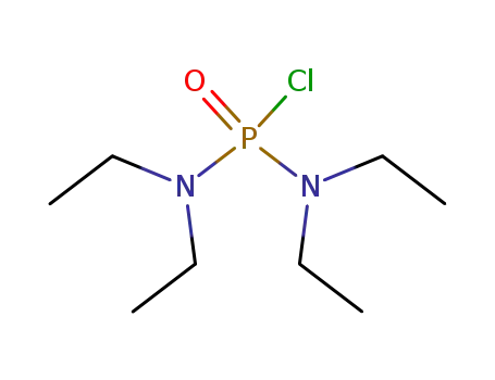 Molecular Structure of 1794-24-7 (BIS(DIETHYLAMINO)PHOSPHOROCHLORIDATE)