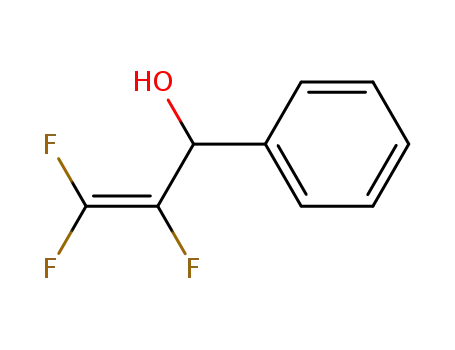 Molecular Structure of 2338-85-4 (1-phenyl 1-hydroxy 2.3.3-trifluoro propene <sup>(2)</sup>)