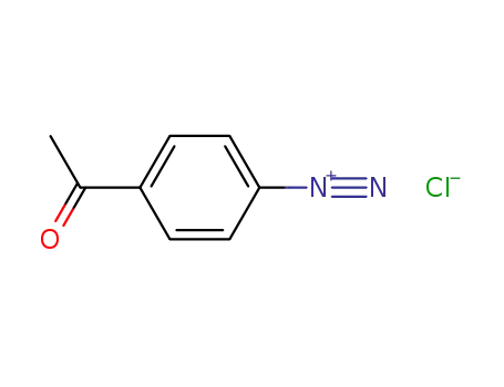 Benzenediazonium, 4-acetyl-, chloride