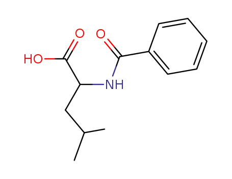 Molecular Structure of 17966-67-5 (BENZOYL-DL-LEUCINE)